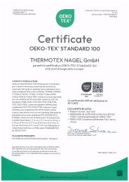 Oeko Tex Zertifikat Baender FR
