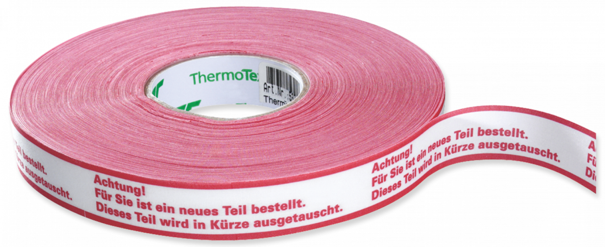 Étiquettes à code-barres tissées » THERMOTEX NAGEL GmbH