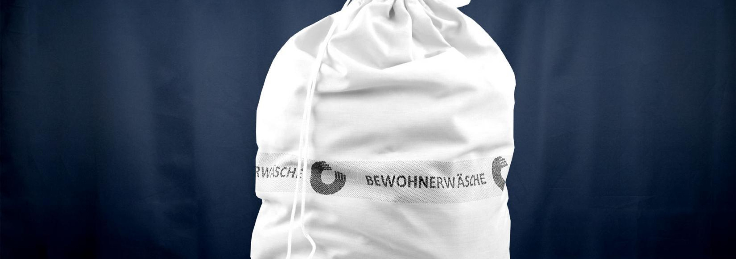 Bewohnerwaeschesack 01 weiss blau