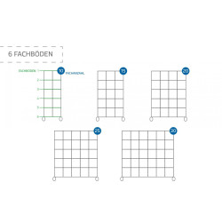 Waeschesortierregal Eco Varianten Zeichenflaeche 1